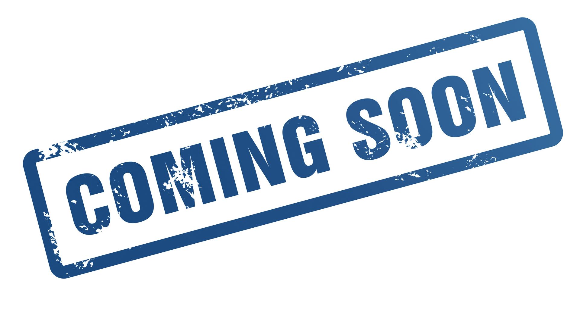 Coming soon